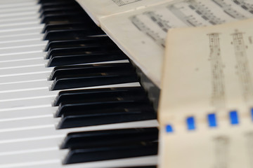 still life piano notes