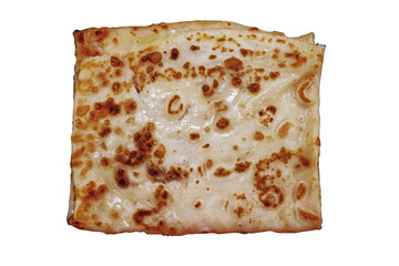 pancake isolated on white background