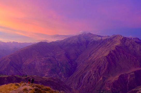 Colca Canyon Sunset