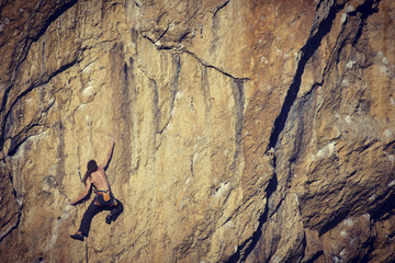 Rock climber.