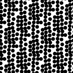 Random polkadots background. Seamless pattern.Vector. ランダムドットパターン