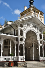 Alte Trinkhalle in Karlovy Vary / Karlsbad in Tschechien