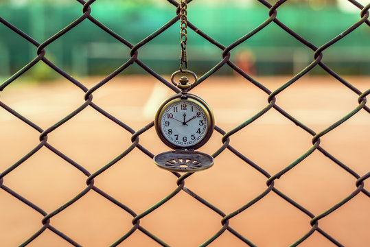 vintage pocket watch on outdoor