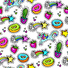 Decorative fashion patch badges