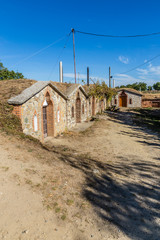 Fototapeta premium Traditional Wine Cellars - Vrbice, Czech Republic
