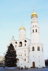Christmas tree in Moscow Kremlin