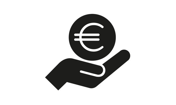 Vektor - Hand mit Geld / Vector - hand with money