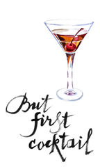 But first cocktail