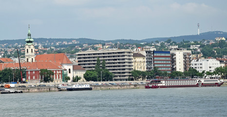 Naklejka premium View of Budapest, Hungary