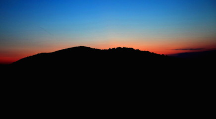 Sunset on the island of Alonissos,Greece