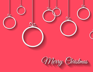 Merry Christmas Background for your seasonal invitations