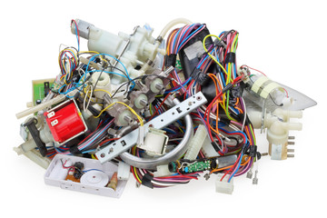  broken spare parts from electric devices
