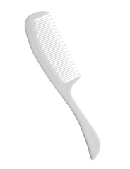 Baby comb, isolated on white