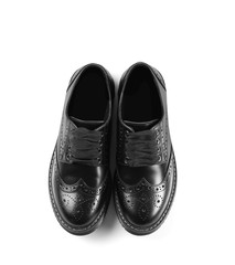 Black shoes, isolated on white