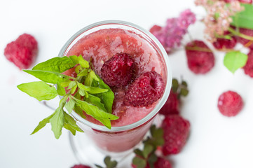 raspberry smoothie