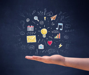 Hand holding applications