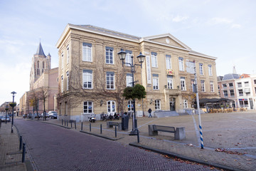 museum in former old city hall in centre of dutch town gorinchem