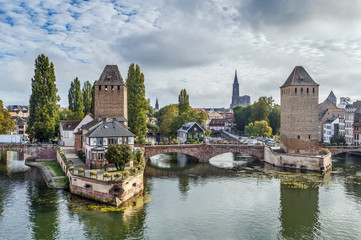 Bridge Ponts Couverts, Strasbourg
