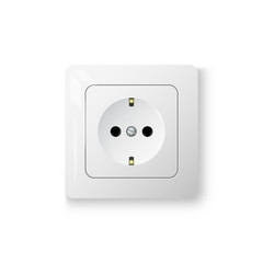 Grounded outlet power socket