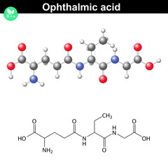 Ophthalmic acid peptide molecule