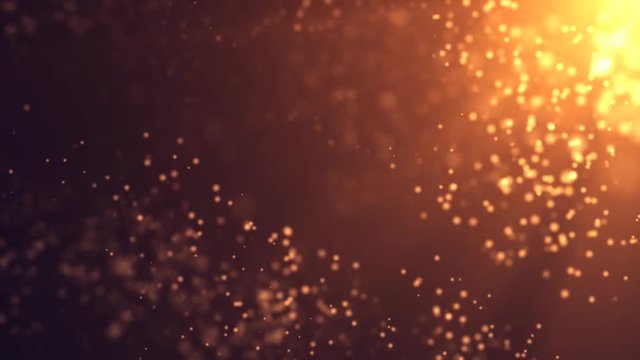 Flowing Particles Background