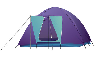 Toile de tente individuelle. © joris17