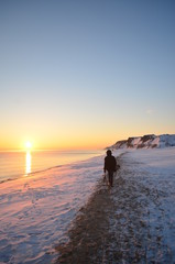 Naklejka premium Winter holidays