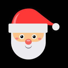 Santa Claus flat icon