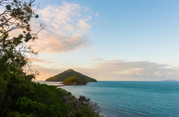 South Molle Island, part of the Whitsunday Islands, is a resort island in the Whitsunday section of the Great Barrier Reef Marine Park in Australia