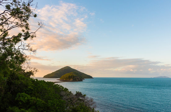 South Molle Island, part of the Whitsunday Islands, is a resort island in the Whitsunday section of the Great Barrier Reef Marine Park in Australia