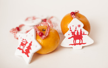 Christmas mandarins