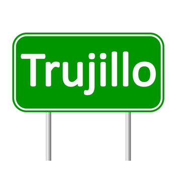 Trujillo road sign.