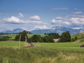 railway in tha Allgau