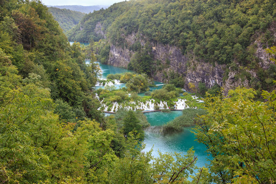 Plivitcka Lakes National Park. Croatia