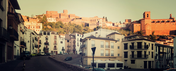Obraz premium Streets of Villafames town
