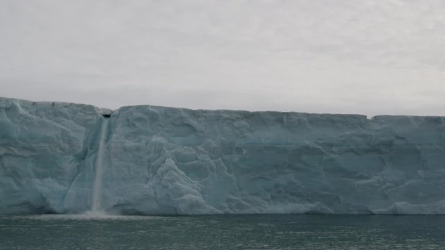 Arctic Glacier Waterfall Alternate Framing