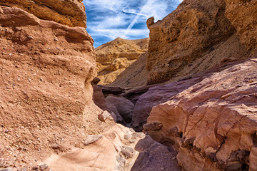 HDR Landscape of the Red Canyon in Israel