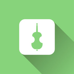 Violin icon. music sign