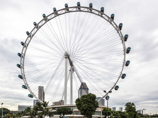 Singapore Flyer Ferris Wheel in Singapore
