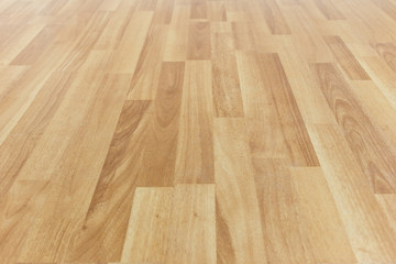 Wooden floor close up background.