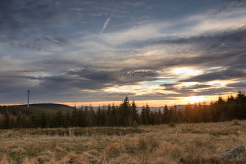 Sonnenuntergang Schwarzwald