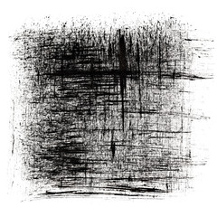 Square - Black ink strokes