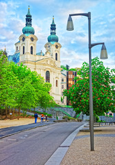 St Mary Magdalene Church and Promenade of Karlovy Vary