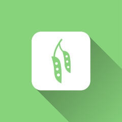 pea sign. icon design