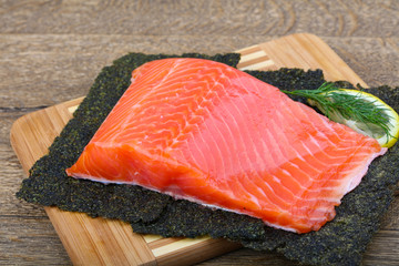 Salmon fillet