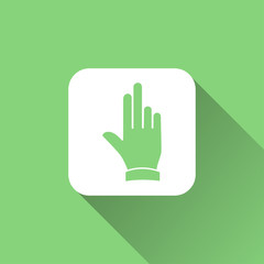 Obraz premium hand sign. icon design