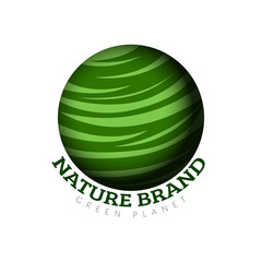 Isolated nature logo