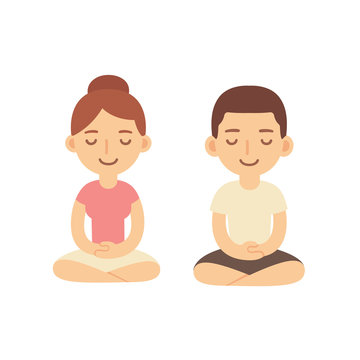 Meditation Cartoon Images – Browse 74,356 Stock Photos, Vectors, and Video  | Adobe Stock