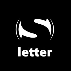 vector logo letter S