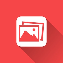 gallery icon. icon design